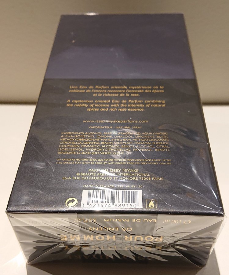 Issey Miyake L'Eau d'Issey Pour Homme Or Köp på Tradera