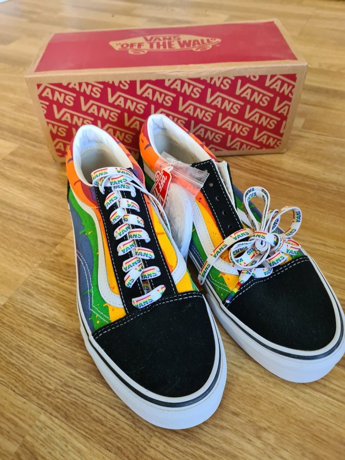 Vans Old Skool Rainbow Drip Black Vans Rainbow Buy Vans Shoes With