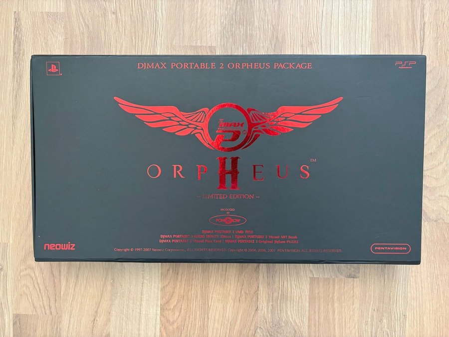 Used Djmax Portable 2 Orpheus Package | eBay