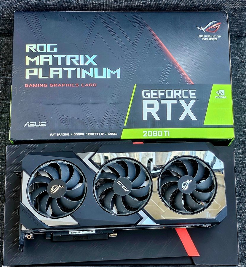 Matrix Geforce Rtx 2080 Ti Asus Rog Matrix Asus Matrix 2080 Ti
