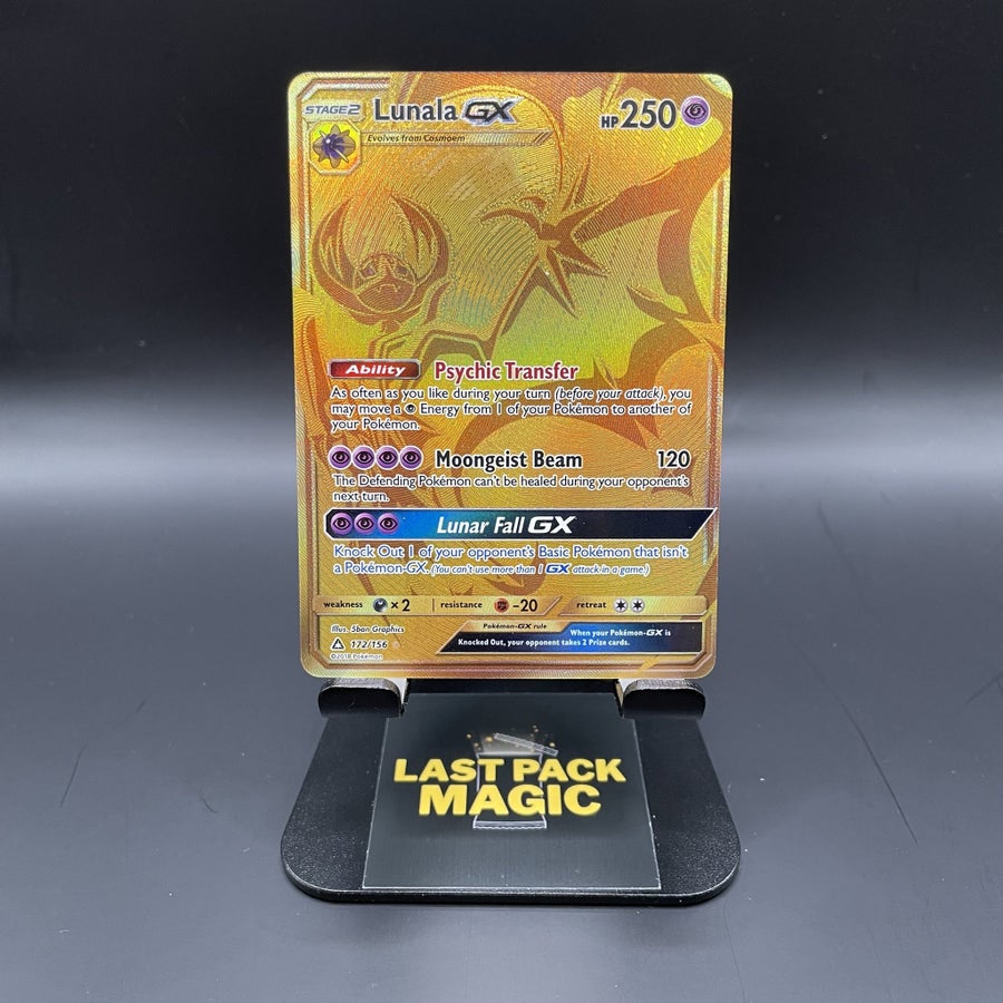 golden lunala pokemon card Pokemon Darkrai Gold Medal Dialga VS Palkia VS Darkrai Movie Promo Jap