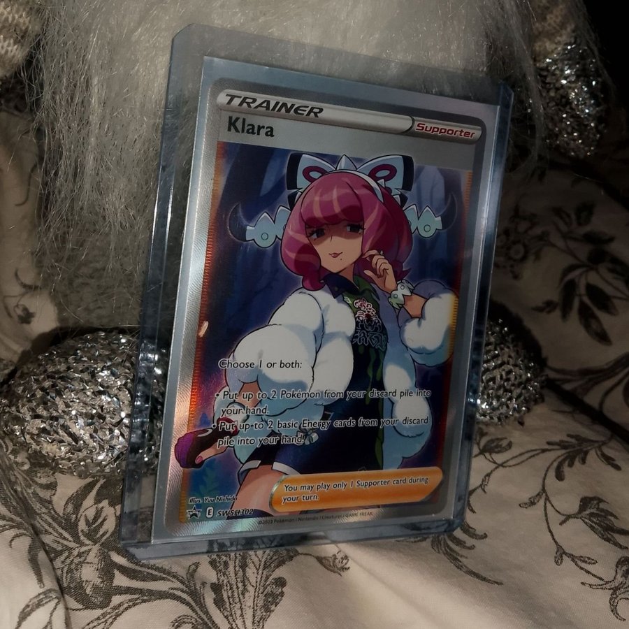 Klara Full Art - SWSH 302 - Mint - Pokmon TCG | Kp p Tradera (731260835)