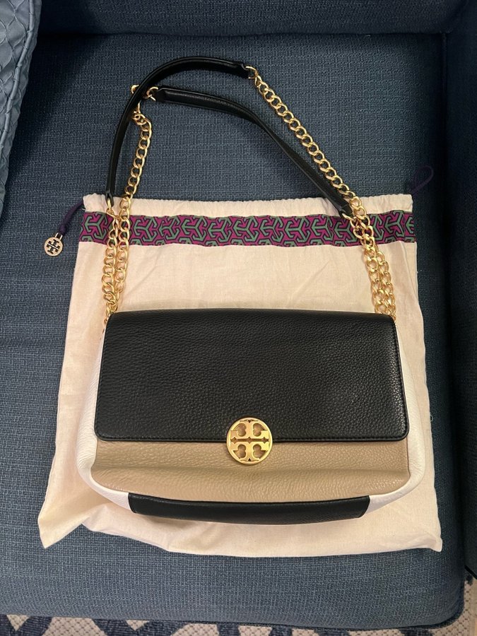 Tory Burch Chelsea Color block chain shoulder. Kop pa Tradera 646388626
