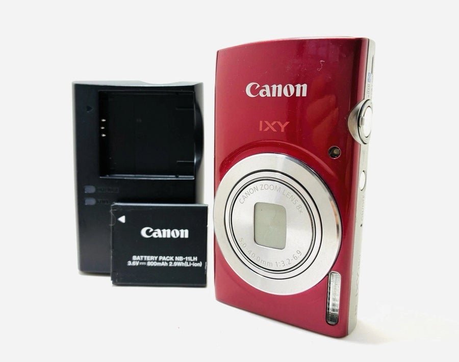 Canon IXY 180 PowerShot ELPH 180 20MP Red Digit.. | Köp på Tradera