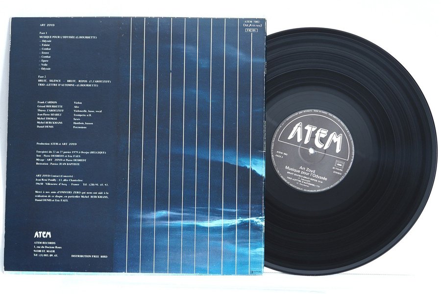 Art Zoyd - Musique Pour L´Odyssée - LP | Köp på Tradera (707850932)