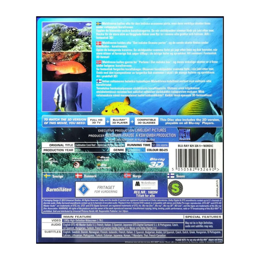 Fascination Coral Reef 3D Mysterious Worlds Und.. | Köp på