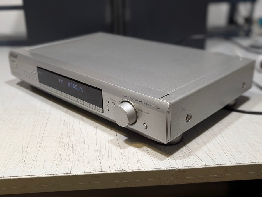 Platine Radio Sony ST-SE300 AM/FM RDS Stereo Tuner (1996-01