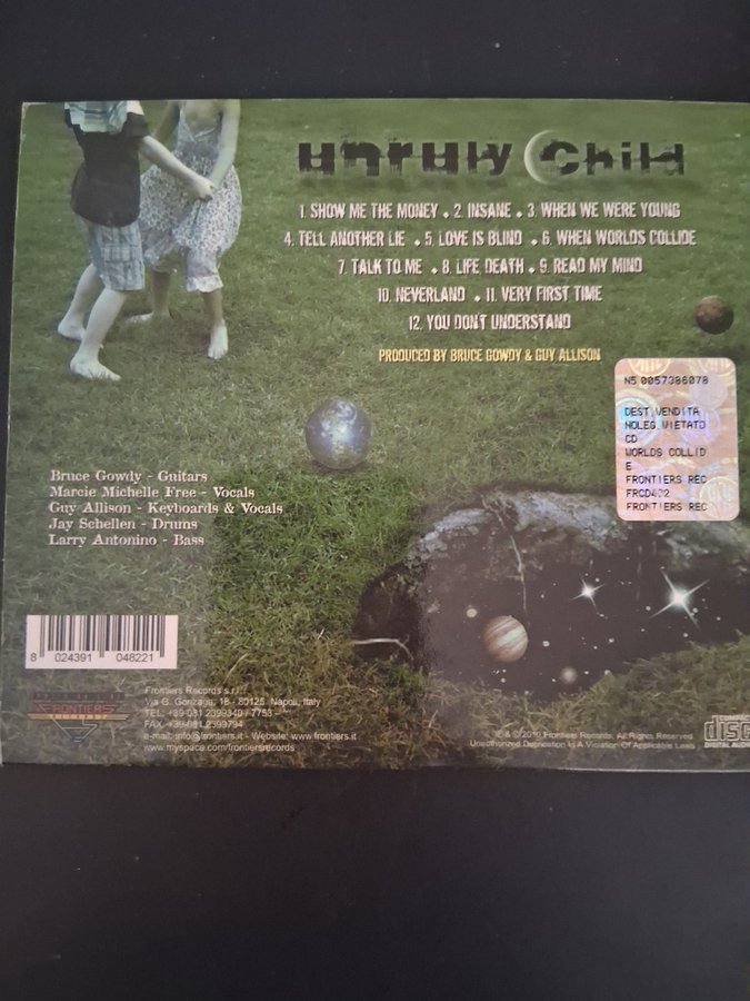 国内盤！Unruly Child/ Worlds Collide/ 2010年 Unruly Child – Worlds Collide | Releases | Discogs