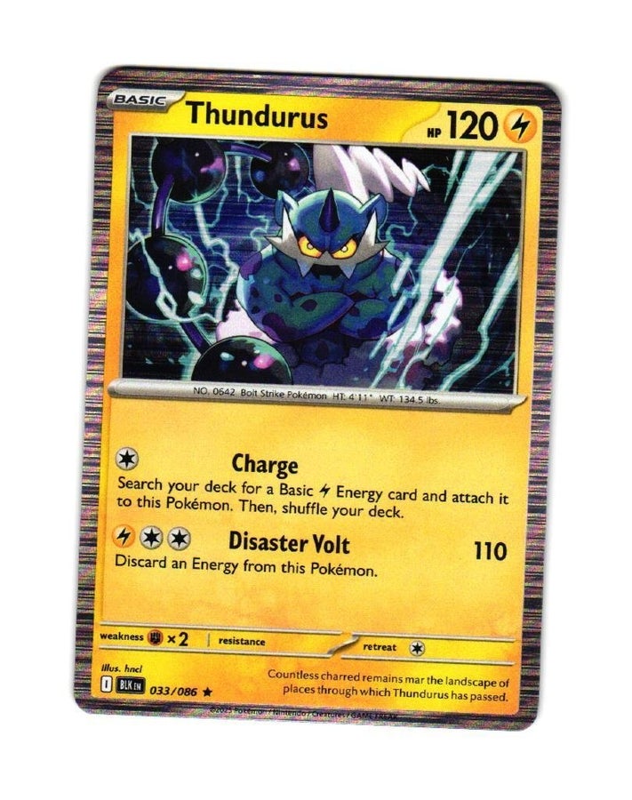 thundurus pokemon card price 070/197 - Obsidian Flames Evolves from null Type Thundurus [Holo] #70 Prices |