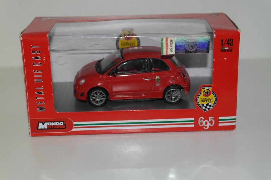 Abarth Tributo Ferrari 695 Mondo Motors 1/43 | Köp på Tradera