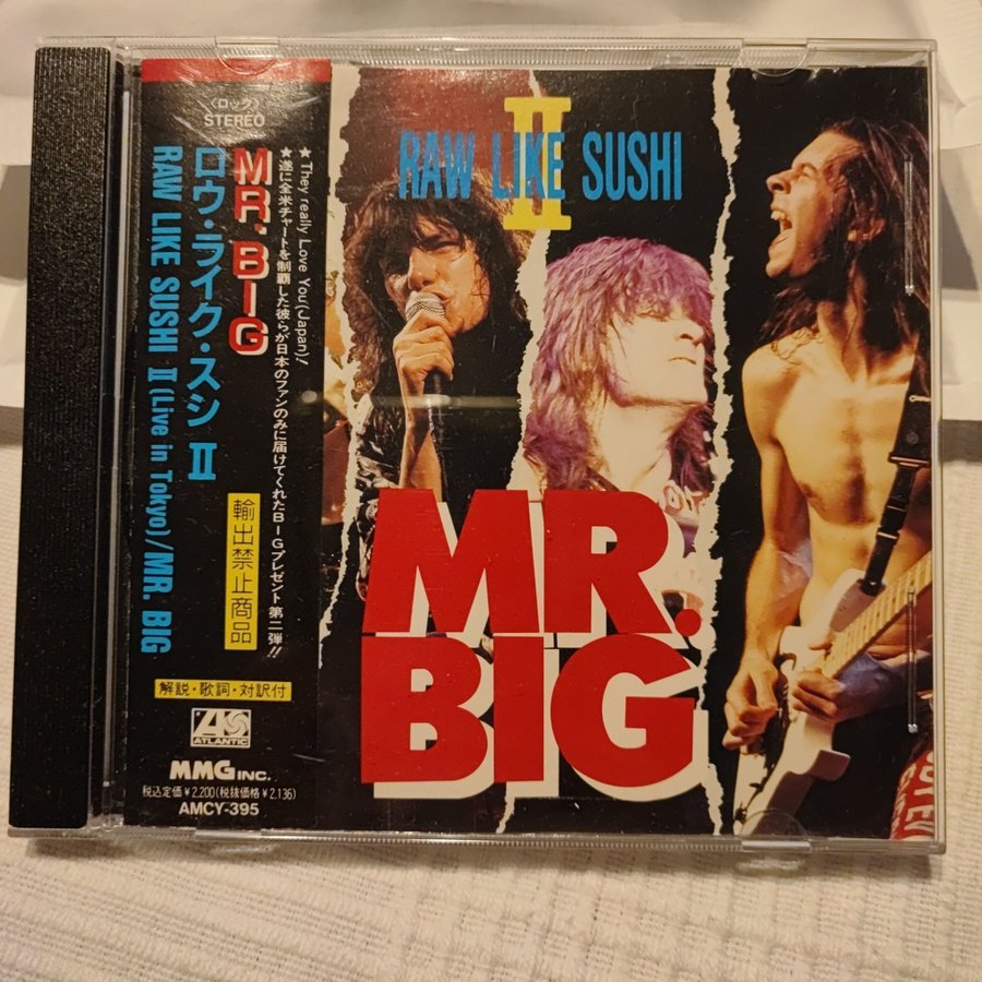 Mr. Big - Raw Like Sushi II (Live In Tokyo) CD | Köp på Tradera