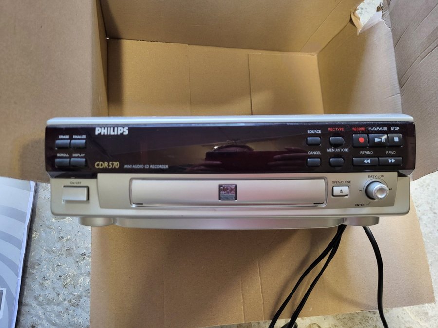 PHILIPS CDR 570 ミニオーディオCDレコーダー PHILIPS フィリップス CDレコーダー CDR570 買取情報
