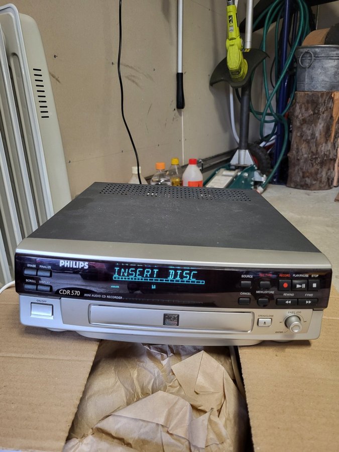 PHILIPS CDR 570 ミニオーディオCDレコーダー PHILIPS フィリップス CDレコーダー CDR570 買取情報