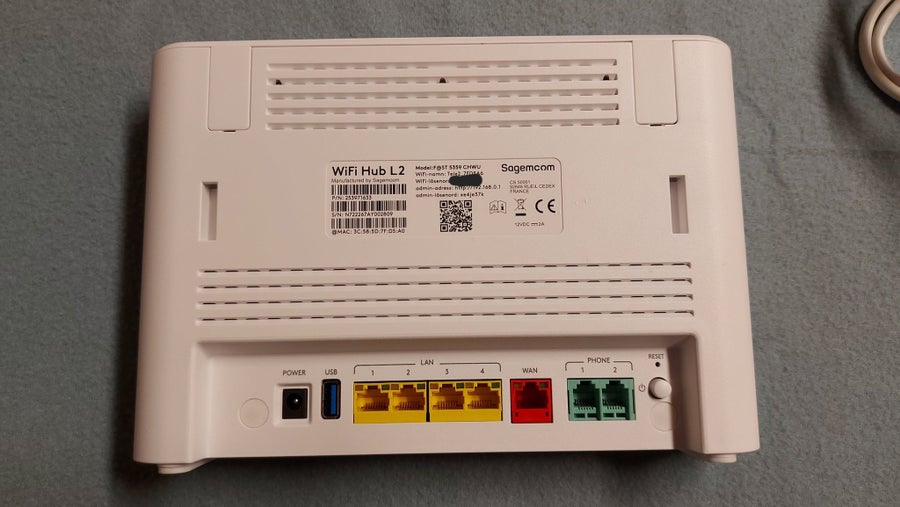 Sagemcom WiFi Hub L2 router | Köp på Tradera (711898722)