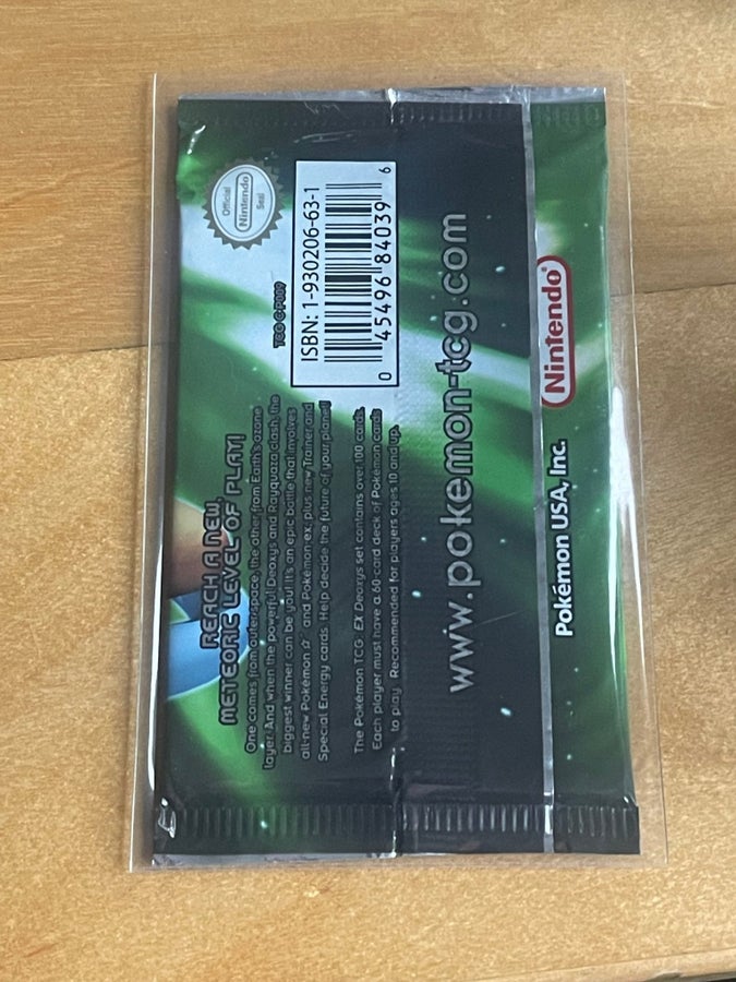 Se produkter som liknar Pokemon - Deoxys Booster Pack.. p Tradera  (710797767)