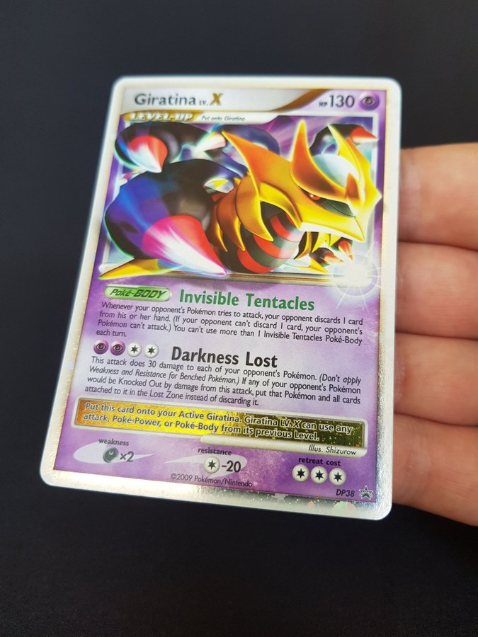 Giratina LV.X - DP38 - Diamond and Pearl Promos - Pokemon