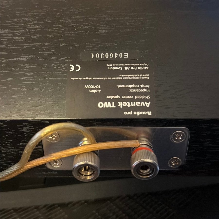 Audio Pro Avantek TWO Centerhögtalare | Köp på Tradera (713751442)