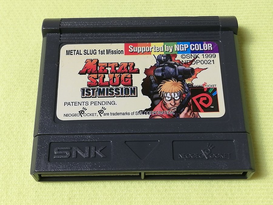 Metal Slug 1st Mission Neo Geo Köp från Gameesti på Tradera