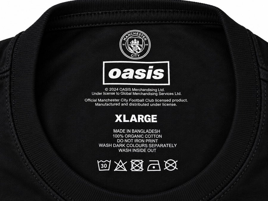 Oasis x Manchester City T-shirt Limited Edition | Köp på Tradera