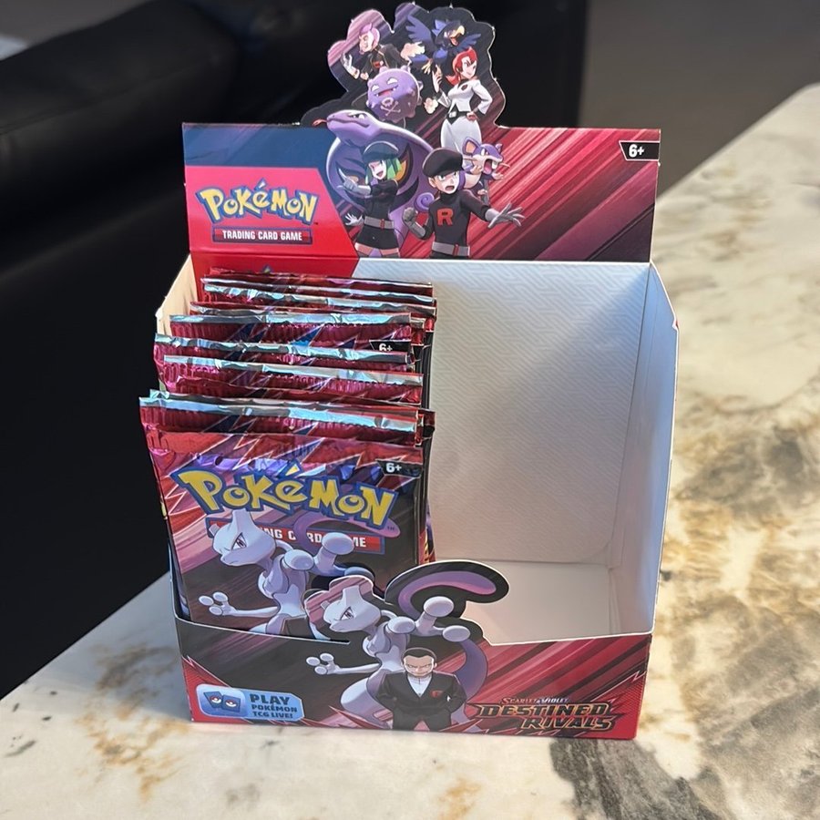 destined rivals half booster box Pokémon Destined Rivals Half Booster Box main image 0