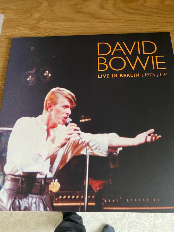 David Bowie - Live In Berlin [1978] L.P. Vinyl | Köp på Tradera