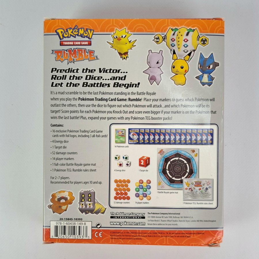 Pokmon Rumble Game Pa.. | Kp frn UppsalaStadsmission p Tradera  (728441263)