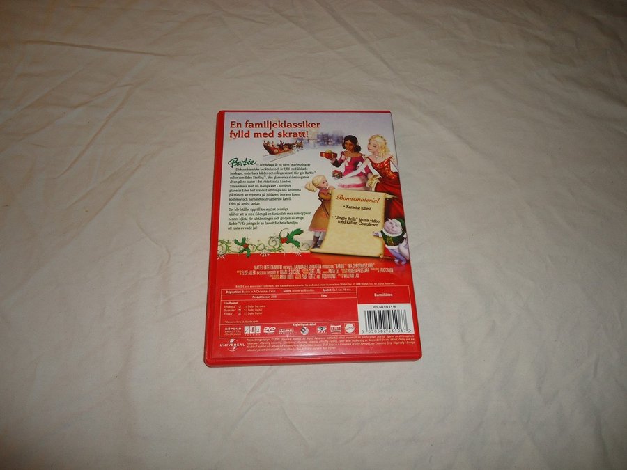 Barbie i en julsaga DVD PAL tecknad barn film S.. Köp på Tradera (614804909)