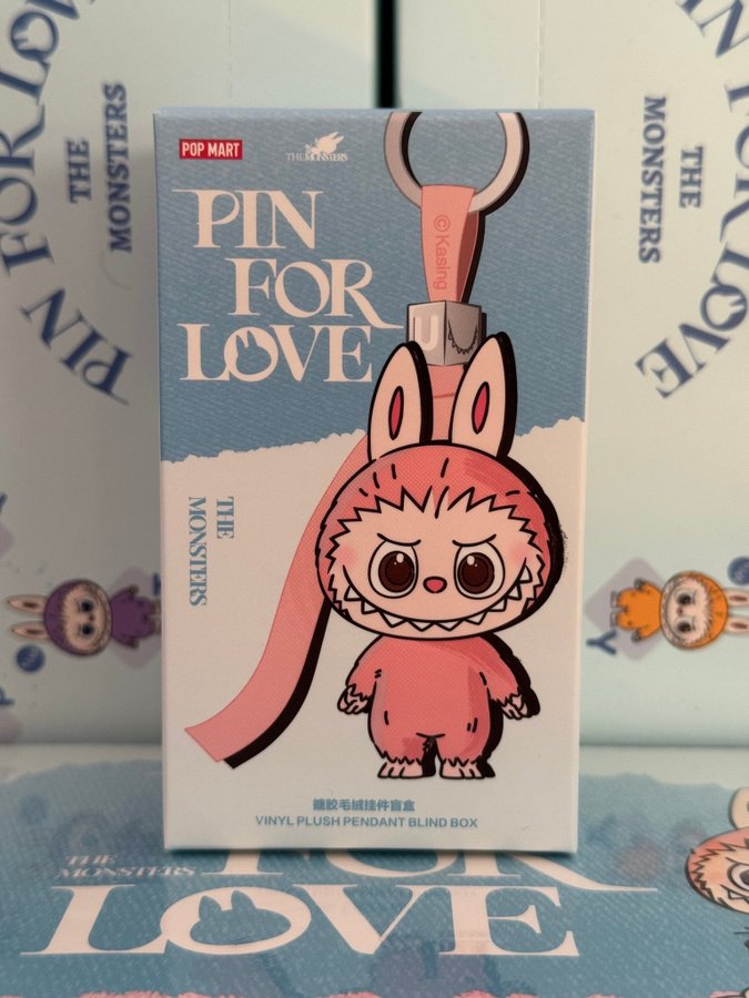 Se produkter som liknar Labubu Pin for Love N-Z Blind.. på Tradera
