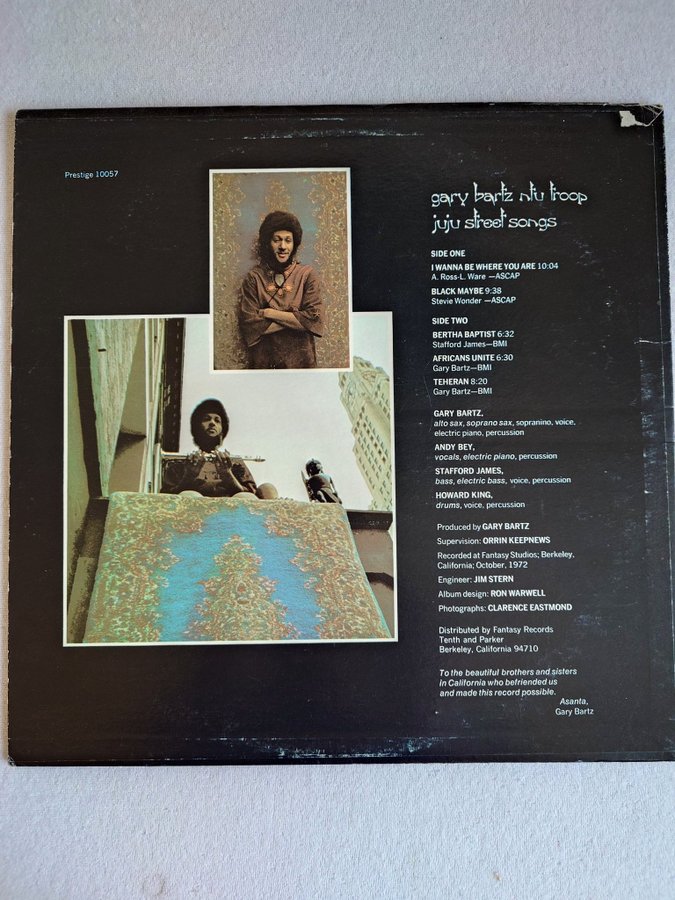 Gary Bartz Ju Ju Man レコード Ju Ju Man | Gary Bartz