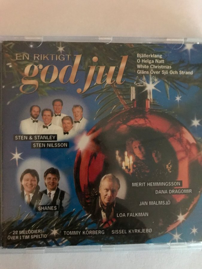 CD SKIVA EN GOD JUL MED DANSBAND OCH SVENSKA AR.. Köp på Tradera