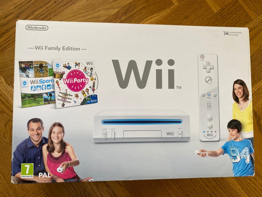Nintendo Wii Family Edition Konsol Med Wii Part Kop Pa Tradera