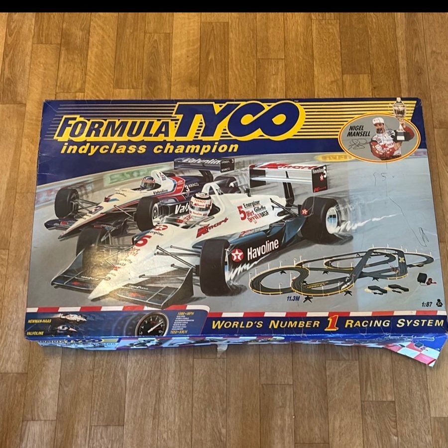 Formula Tyco Indyclass Champion (läs beskrivnin.. | Köp på Tradera ...