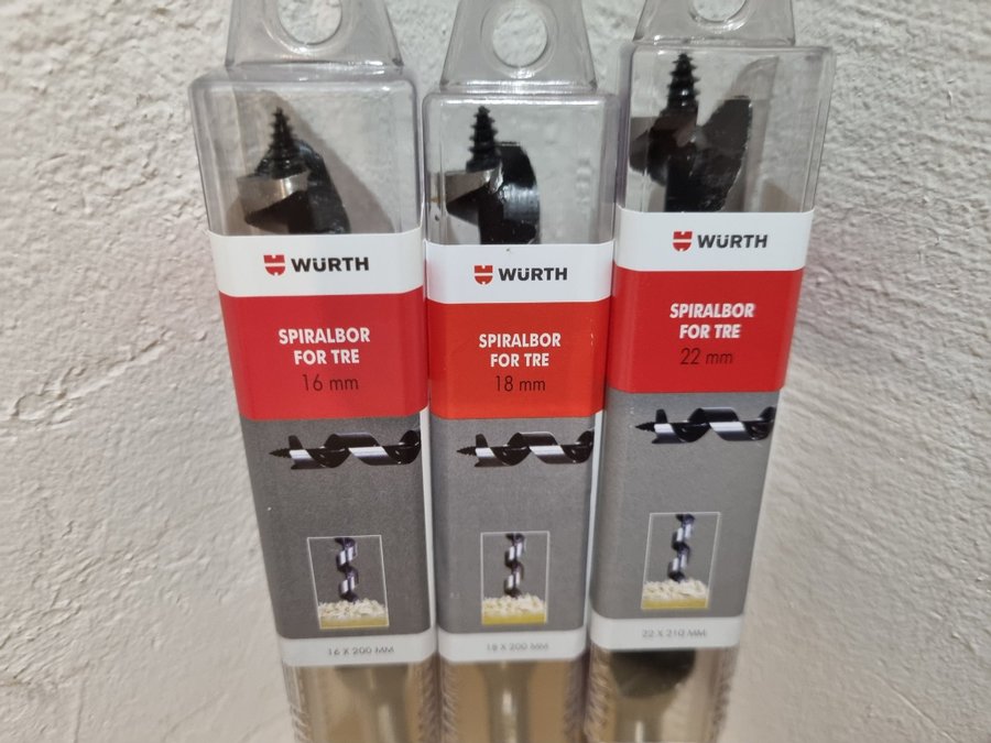 Se produkter som liknar WÜRTH Wurth / Pro Fit träborr.. på Tradera
