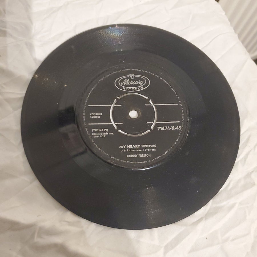Johnny Preston - My Heart Knows / Running Bear .. | Köp på Tradera
