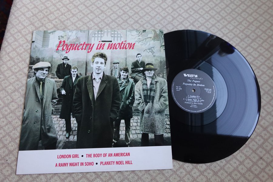 THE POGUES - POGUETRY IN MOTION UK LP | Köp på Tradera (718509890)