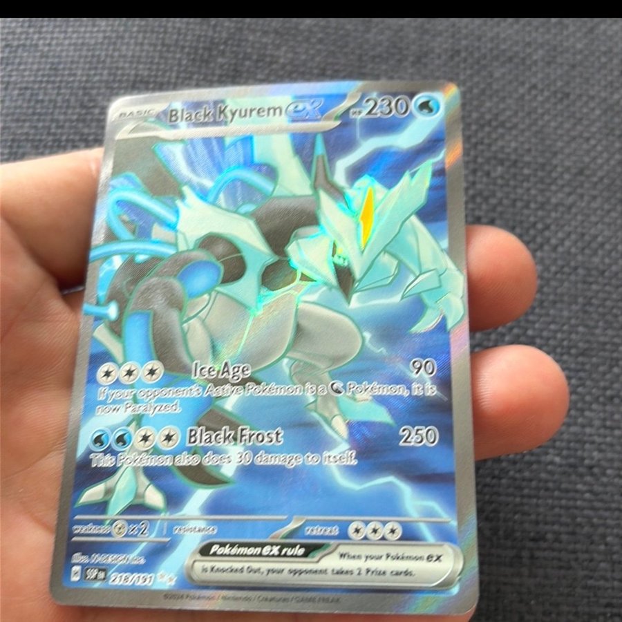 Black Kyurem ex 218 / 191 | Kp p Tradera (727049192)