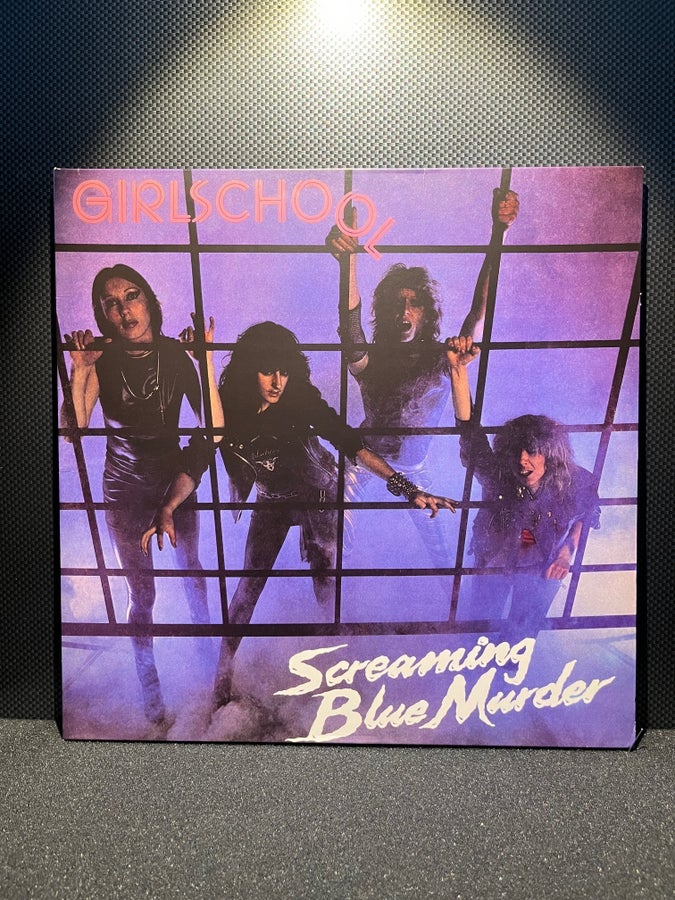 Girlschool - Screaming Blue Murder - VINYL - Lt.. | Köp på Tradera
