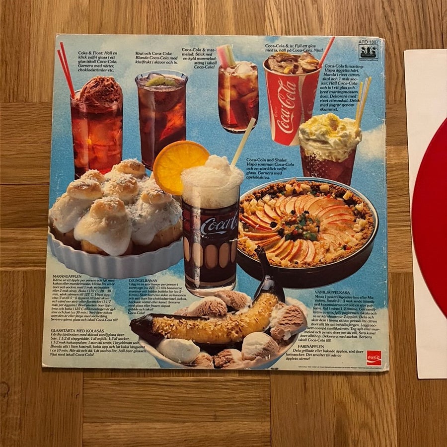 Party Time med Coca-Cola - Vinylskiva | Köp på Tradera (756267358)