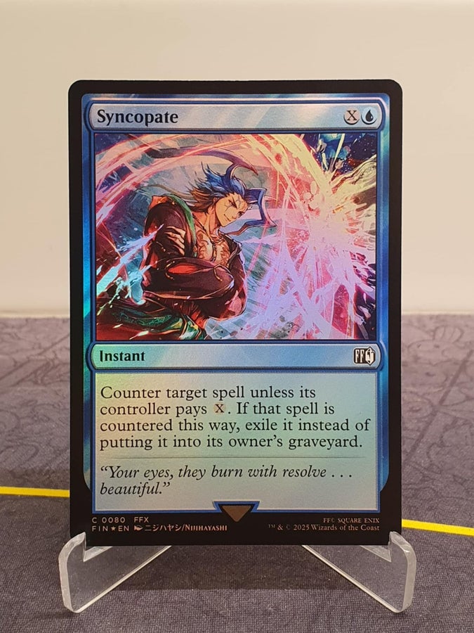 syncopate mtg final fantasy - 80 SYNCOPATE 80 - Holo -