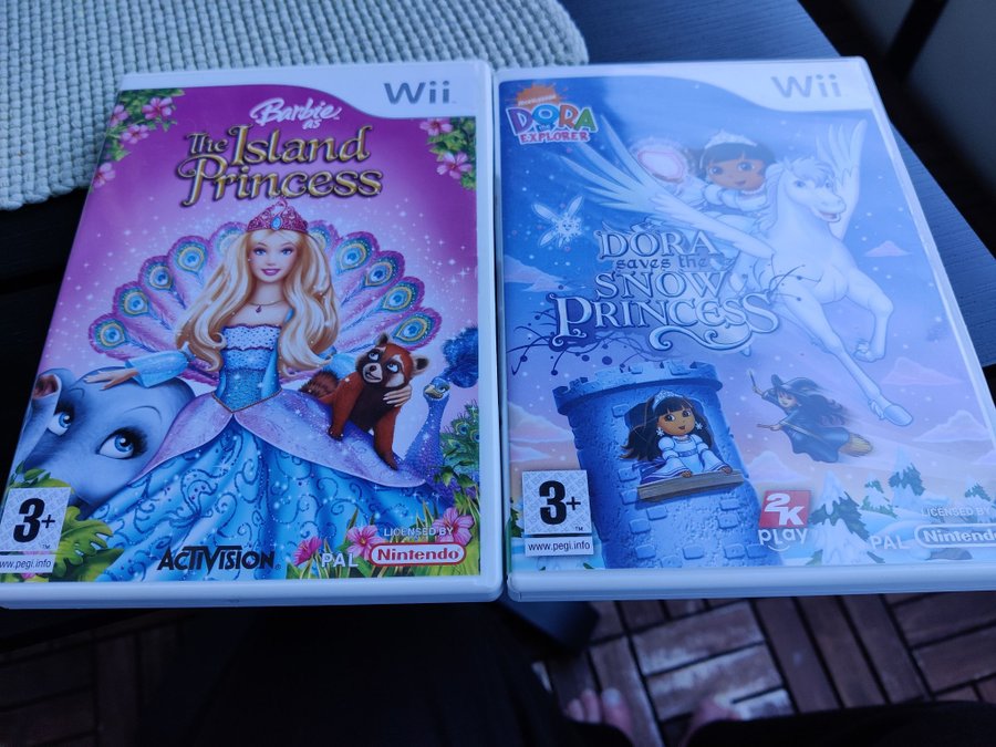 Wii 2 Fina Barnspel Kop Pa Tradera