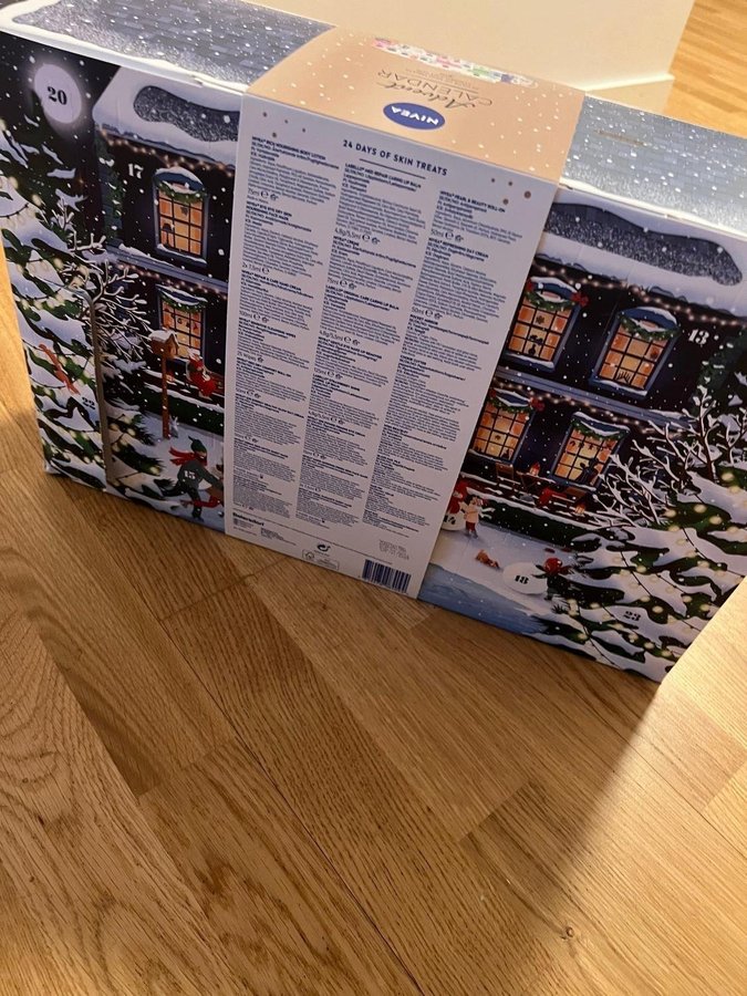Ny inplastad STOR Nivea adventskalender julkale.. Köp på Tradera