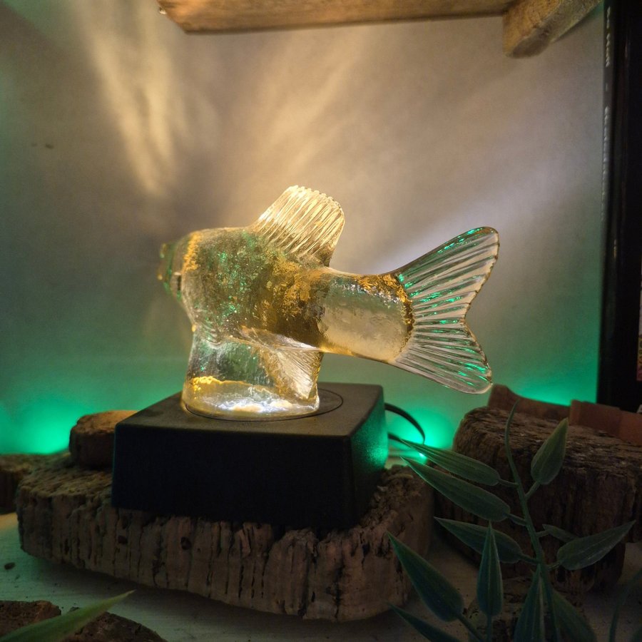 Kosta Boda – Glas -Gädda - Pike – Paul Hoff – W.. | Köp på Tradera