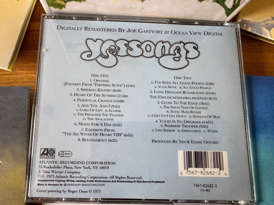 洋楽 YES / PROGENY: SEVEN SHOWS 14CD BOX YES - Progeny: Seven Shows From Seventy-Two (14CD Deluxe Box