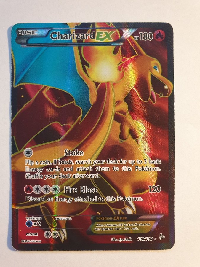 Charizard Ex 100 106 Full Art Ultra Rare Kop Pa Tradera Charizard Ex 100 106 Full Art Ultra Rare Kop Pa Tradera