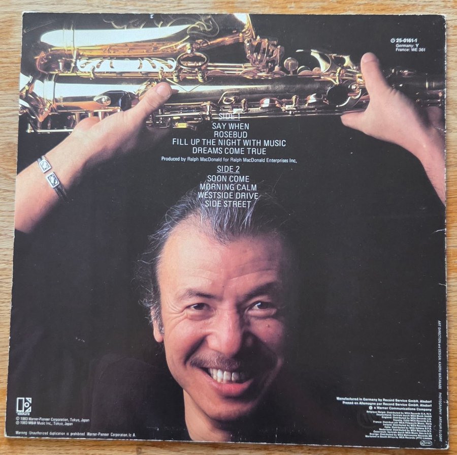 Sadao Watanabe - Fill Up The Night LP | Köp på Tradera (709014904)