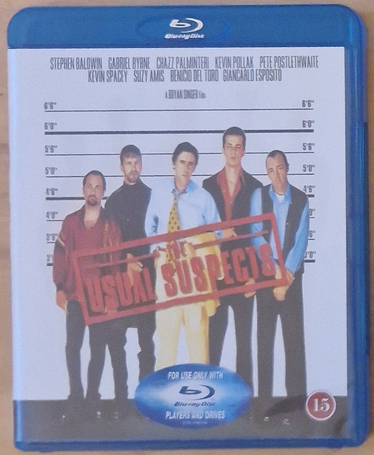 The Usual Suspects Bluray / svensk & engelsk.. Köp på