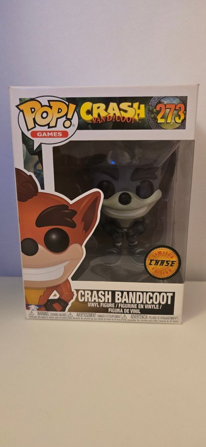 FUNKO POP! Crash Bandicoot – CHASE EDITION – 273 – Neuf