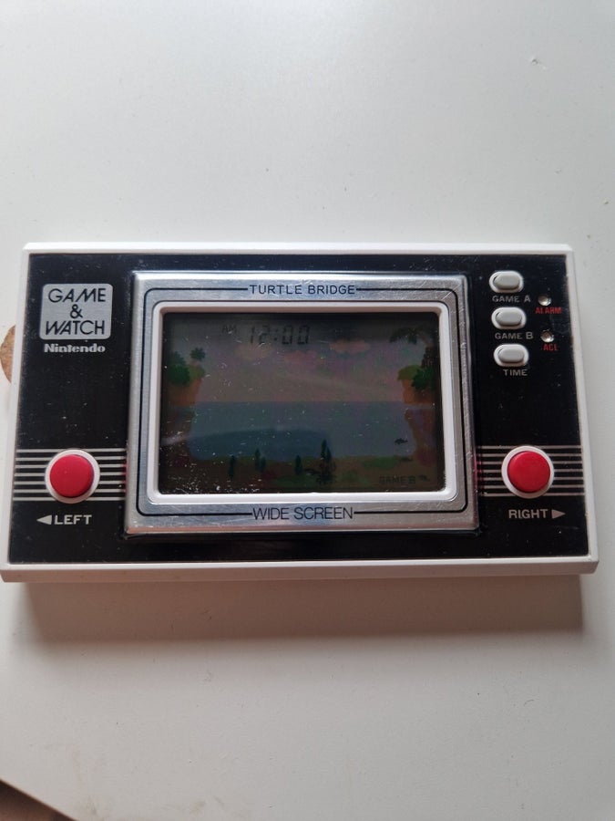 Nintendo Game & Watch Turtle Bridge TL-28 | Köp på Tradera (736507589)