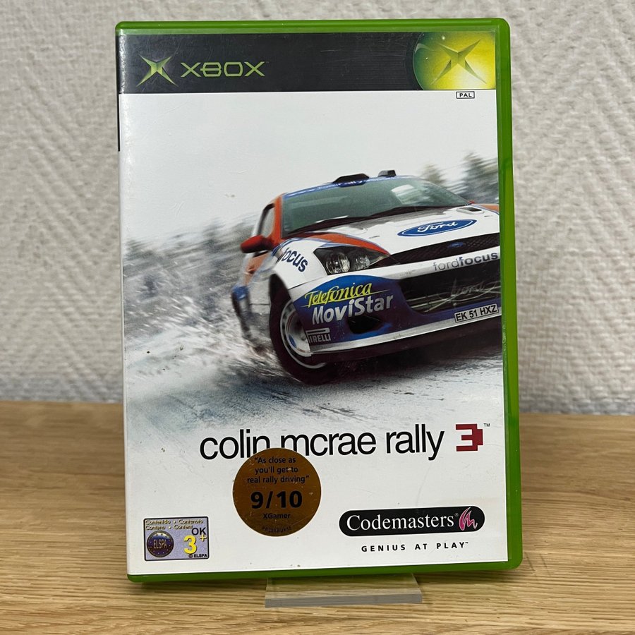 COLIN MRAE RALLYE 3 XBOX PAL-FR NEW COLIN MRAE RALLYE 3 XBOX PAL-FR NEW