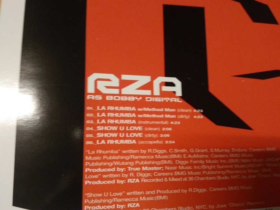 RZA as Bobby Digital - La Rhumba, CD | Köp på Tradera (700600767)